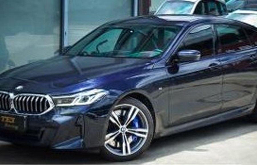 ชุดเบรก TEI ติดตั้งจริงบน BMW 6 Series GT สีน้ำเงินเข้ม